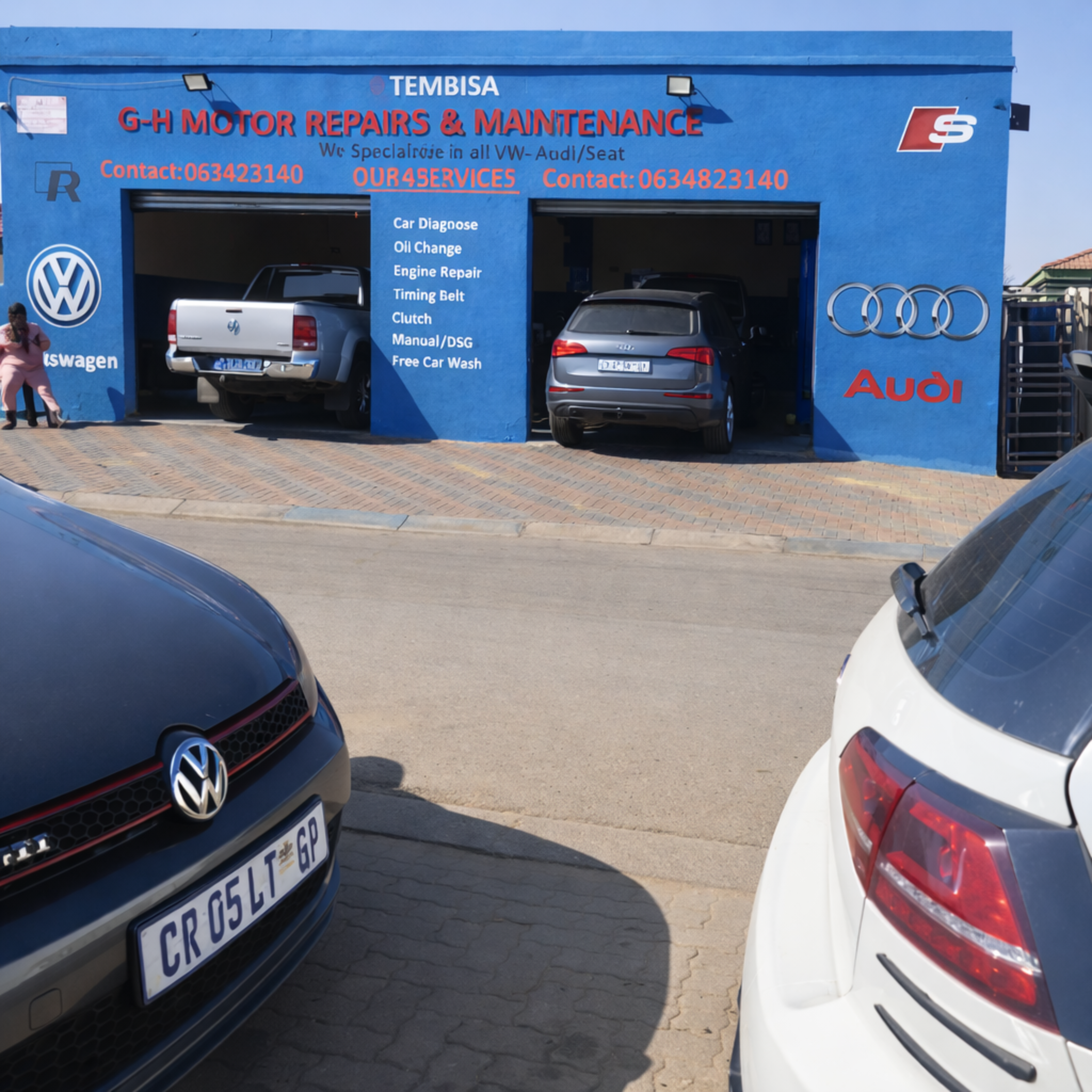 Wide view of workshop